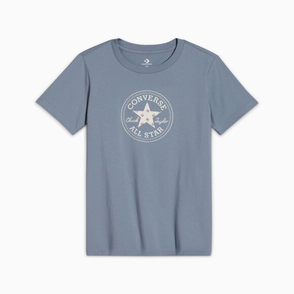 CONVERSE CRAFTED CHUCK TAYLOR WOMEN'S T-SHIRT - Picture 1 of 5